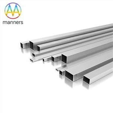 الألومنيوم مربع أنبوب CNC أجزاء التشّخ