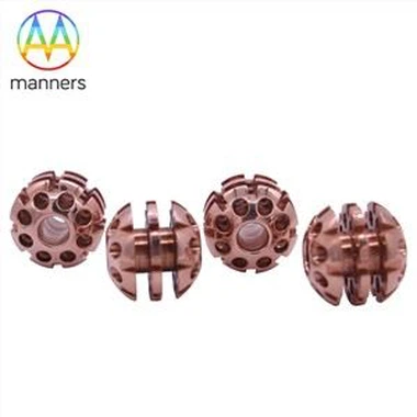 CNC التشّخات تحول منتجات النحاس مع الحفر