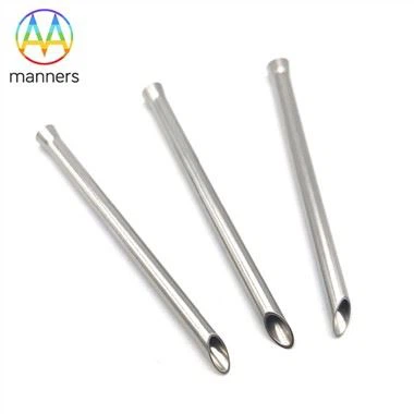 الفولاذ المقاوم للصدأ الإنسان ثقب الجسم الإبر