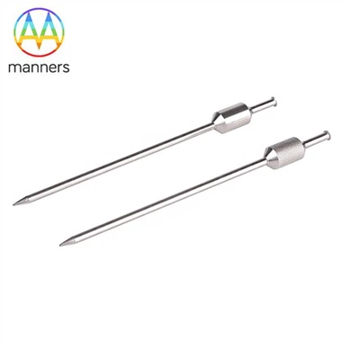 السكن إبرة التحقيق ميزان الحرارة مع نهاية مغلقة