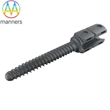 برغي عناق متعدد المحور من التيتانيوم للحد من العمود الفقري