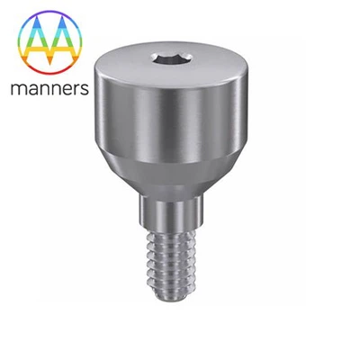 غطاء علاجي من التيتانيوم لزراعة الأسنان بقطر 6.5 ملم – سداسي داخلي (نظام أفضل)