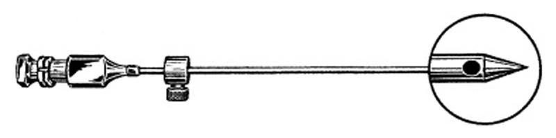 pencil-point needle