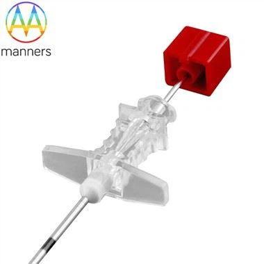 14-27G إبرة فوق الجافية يمكن التخلص منها