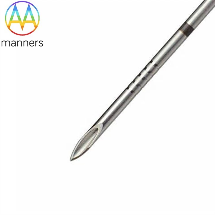 Custom Laser Marking Echogenic Needles