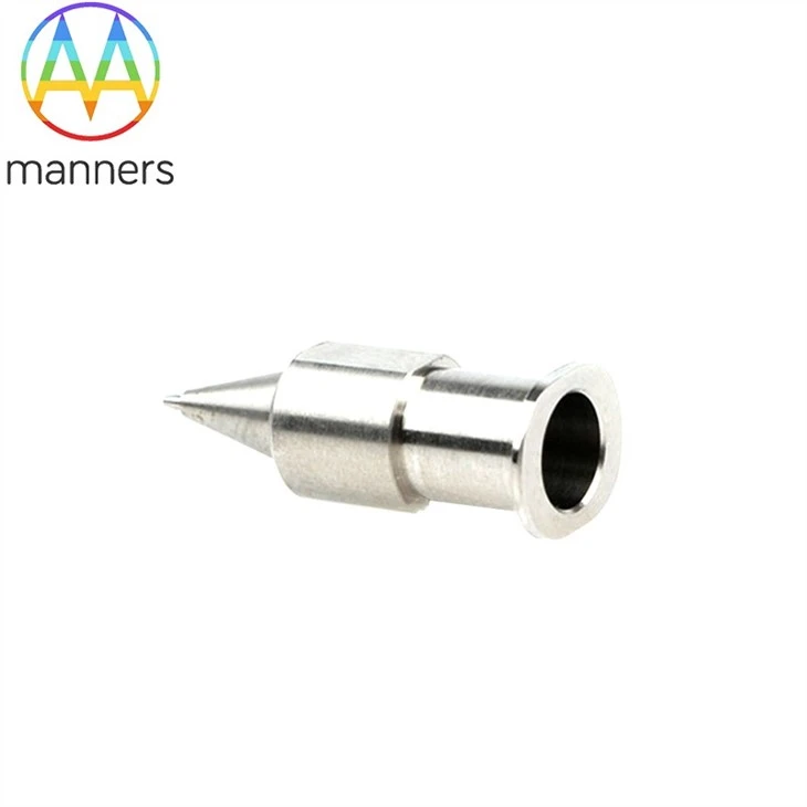 Double Threaded High Precision Stainless Steel Tapered Valve Dispensing Needle