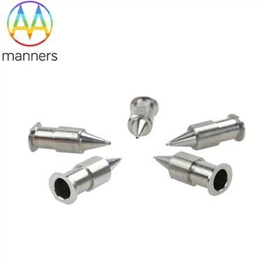 مزدوجة الخيوط عالية الدقة مدبب صمام الاستغناء إبرة