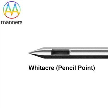 إبرة نقطة Whitacre للمعدات