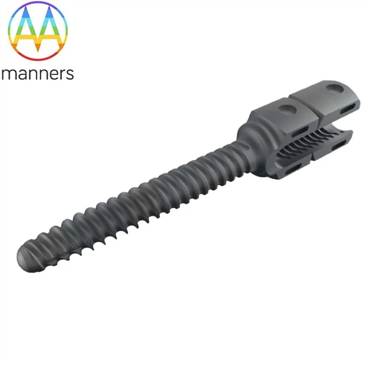 Titanium Pedicle Screws Polyaxial Orthopedic Spine Implant