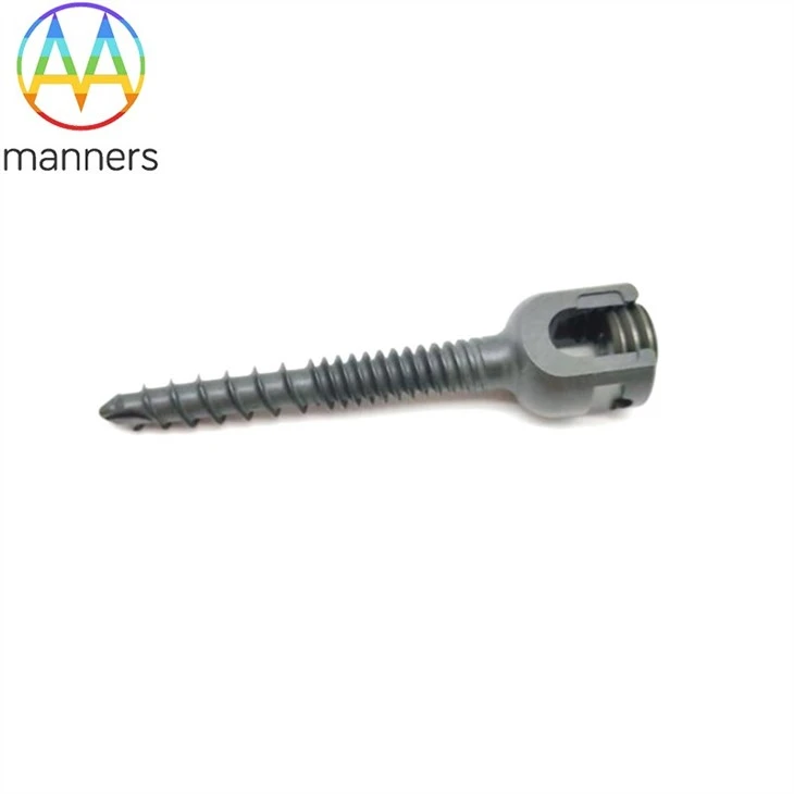 Titanium Pedicle Screws Polyaxial Orthopedic Spine Implant